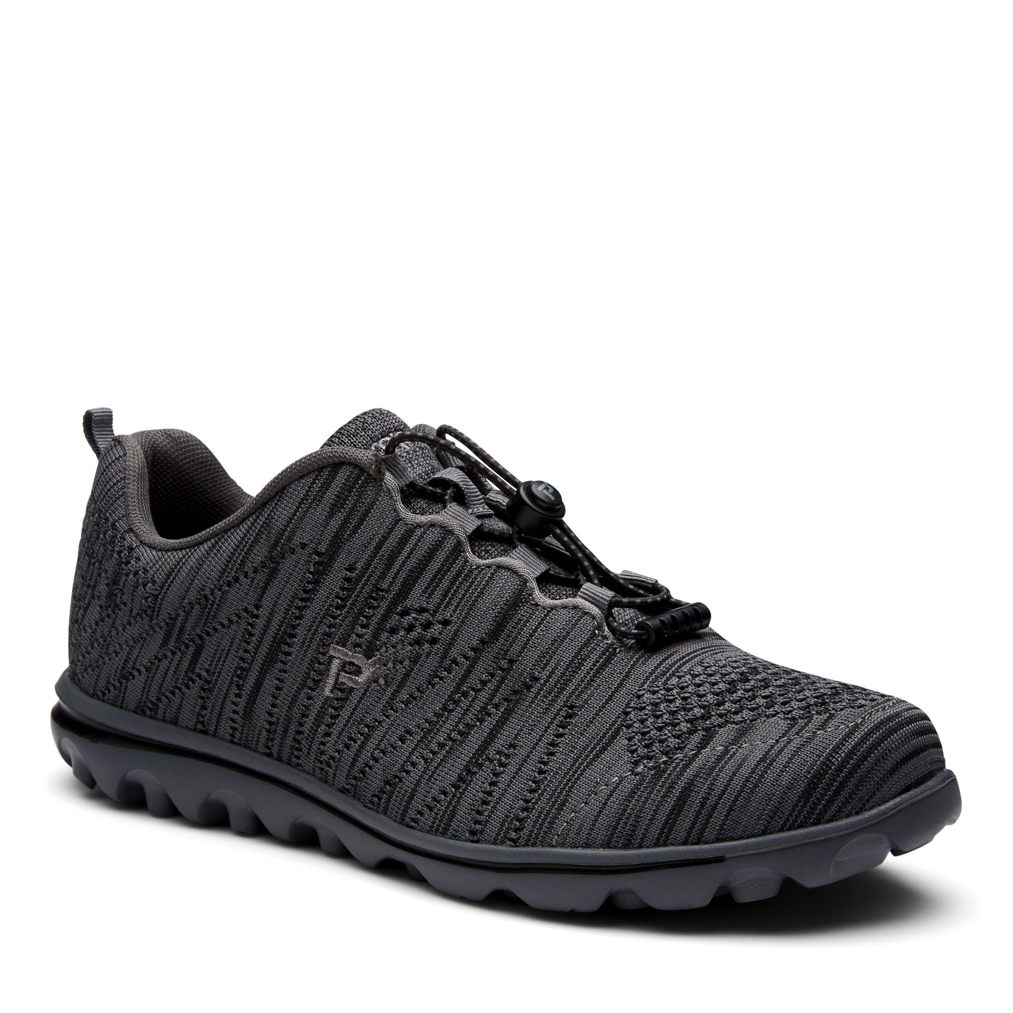 Propet Mens TravelFit Charcoal/Black