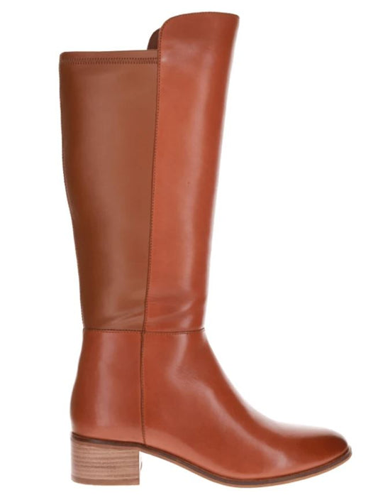 Le Sansa Tresgo Tall Boots Tan sz 38