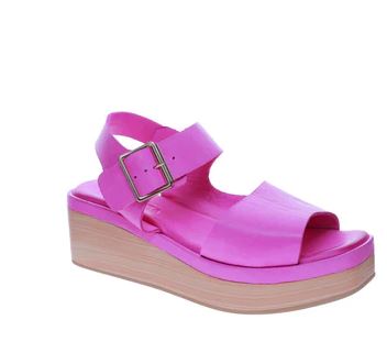 Le Sansa True Platform Sandal Hot Pink 