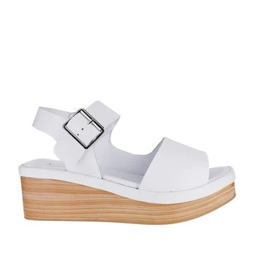 Le Sansa True Platform Sandal White