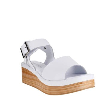 Le Sansa True Platform Sandal White