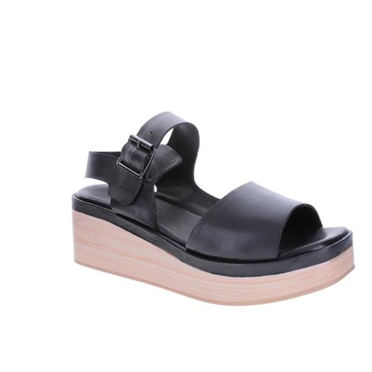 Le Sansa True Platform Sandal Black