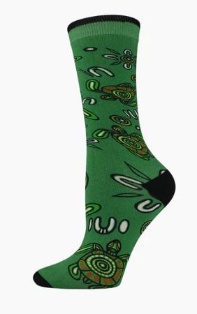 Bamboozld NATIVE AUSTRALIAN TURTLE BAMBOO SOCKS