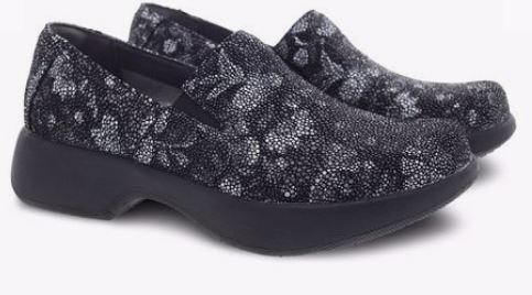 Dansko Winona Floral Metallic sz 36