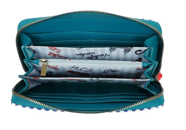 Vendula London Hamlet Large Ziparound Wallet
