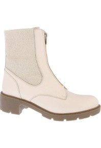 Adesso Elodie Front Zip Boot White SZ 39