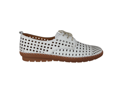 Cabello Kroon Perforated White 