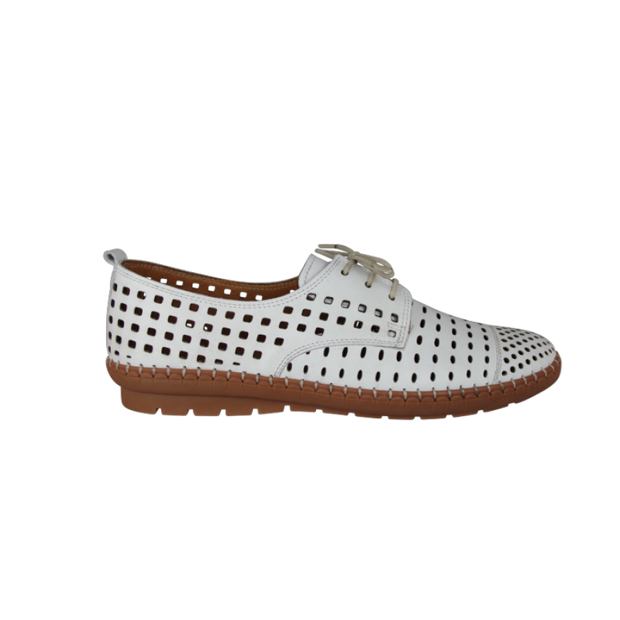 Cabello Kroon Perforated White - HBE-9281
