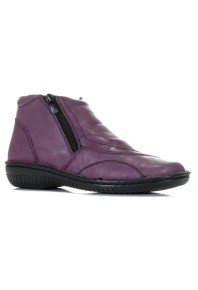 Cabello 5250-27 Crinkle Boot Purple 