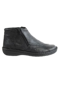 Cabello 5250-27 Crinkle Boot Black