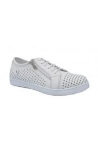 Cabello EG17 Perf Sneaker White