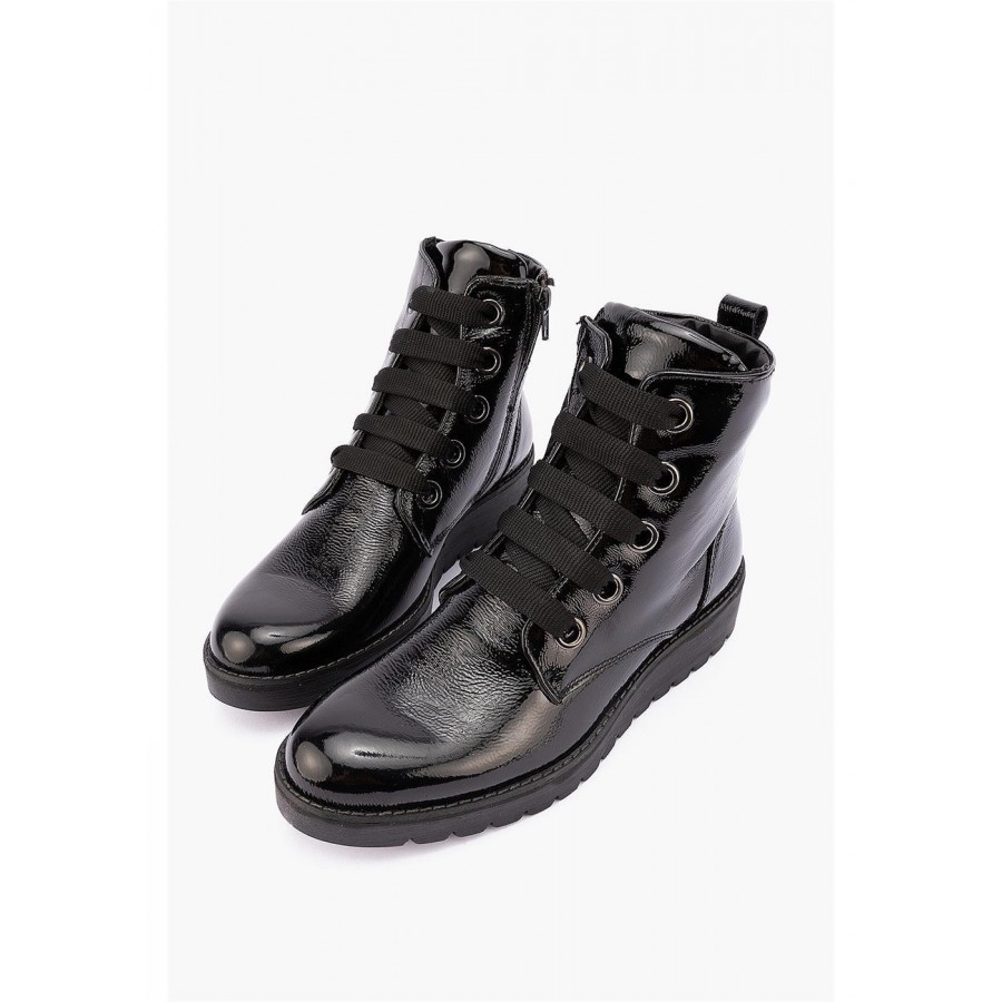 IMAC Britney Boot - Black Patent - HBE-6697