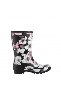 Roma EMMA MID FLORAL BUTTERFLY WOMEN'S RAIN BOOT 