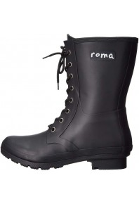 Roma EPAGA MATT BLACK WOMEN'S RAIN BOOT 